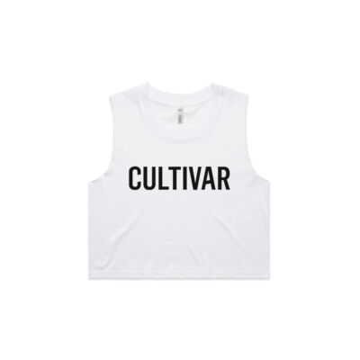 CULTIVAR Crop Tank | Black Text Thumbnail